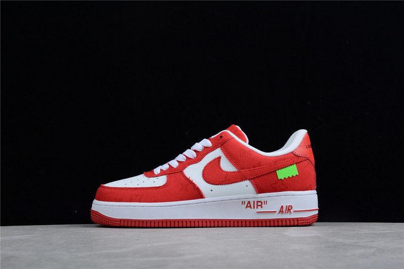 Air Force 1 Low 07 Red/White/Black 29