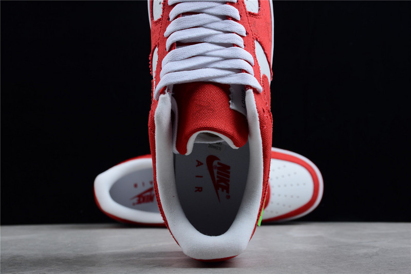 Air Force 1 Low 07 Red/White/Black 33