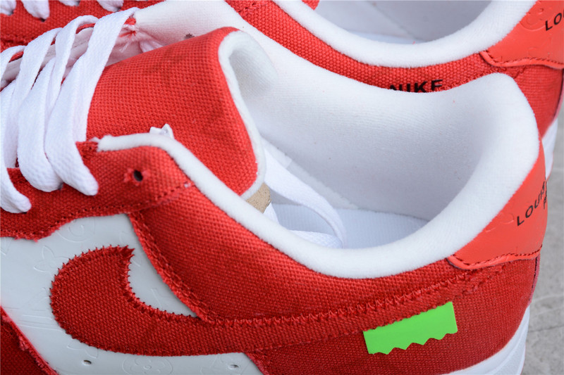 Air Force 1 Low 07 Red/White/Black 39