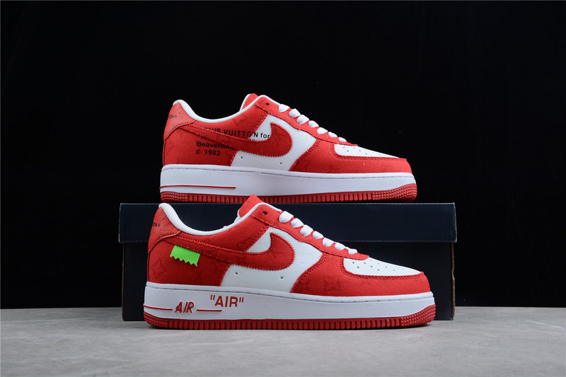 Air Force 1 Low 07 Red/White/Black 41