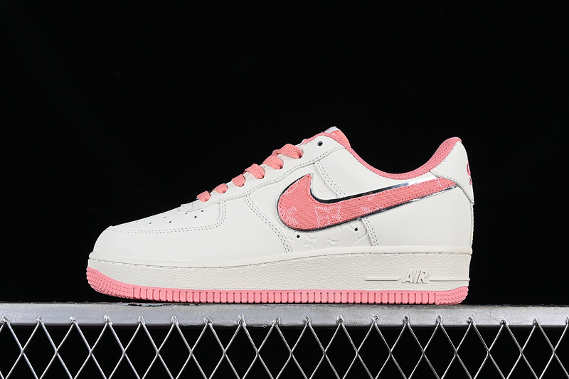 Louis Vuitton Nike Air Force 1 '07 Low White/Pink 5