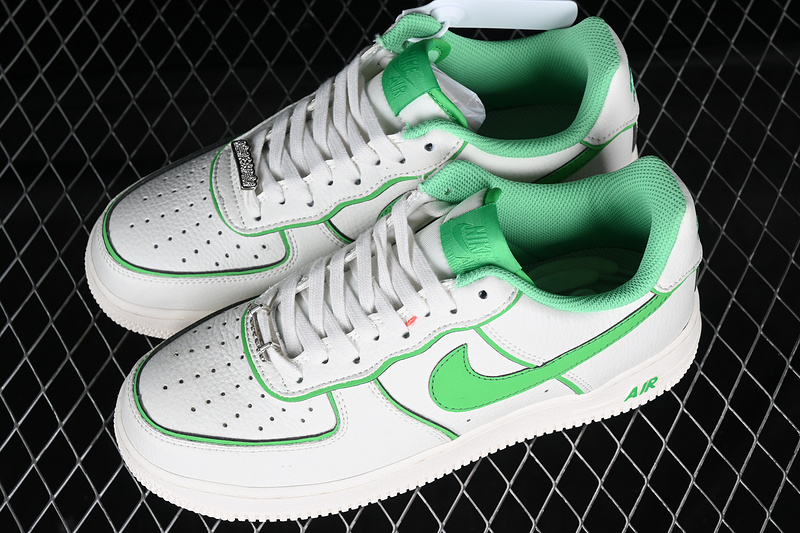 Nike Air Force 1 '07 Low White/Beige/Green 5