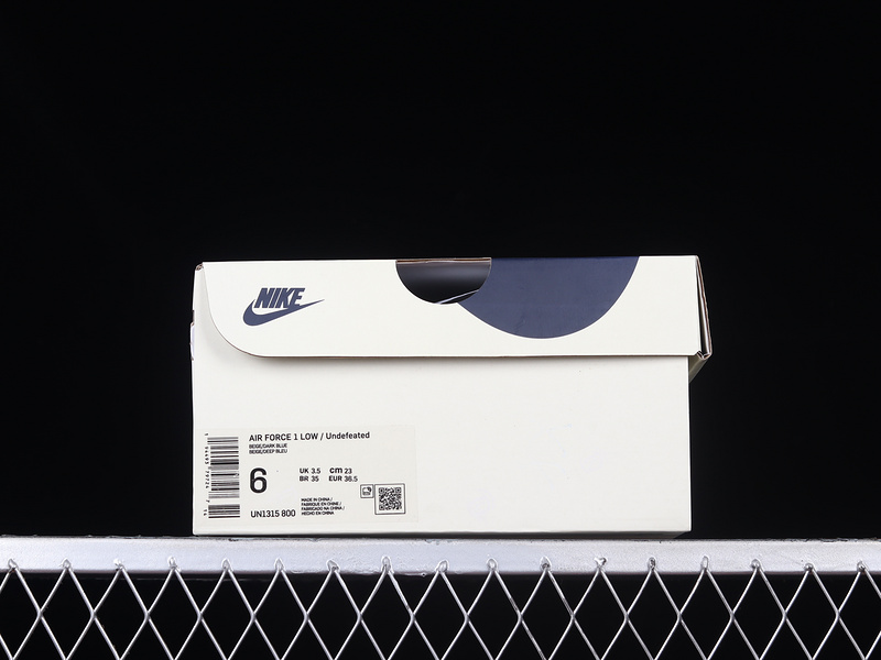 Air Force 1 Low 07 X Undefeated White/Dark Blue/White 13