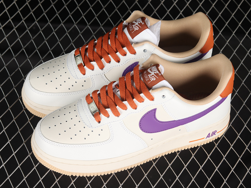 Nike Air Force 1 '07 Low Purple Cabbage White/Red/Purple 23