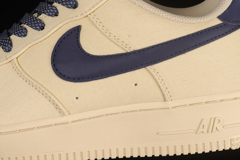 Nike Air Force 1 '07 Low Beige/Deep Blue 7