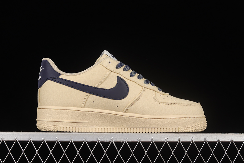 Nike Air Force 1 '07 Low Beige/Deep Blue 13