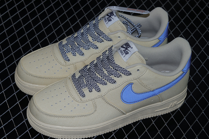 Nike Air Force 1 '07 Low Beige/Deep Blue 21