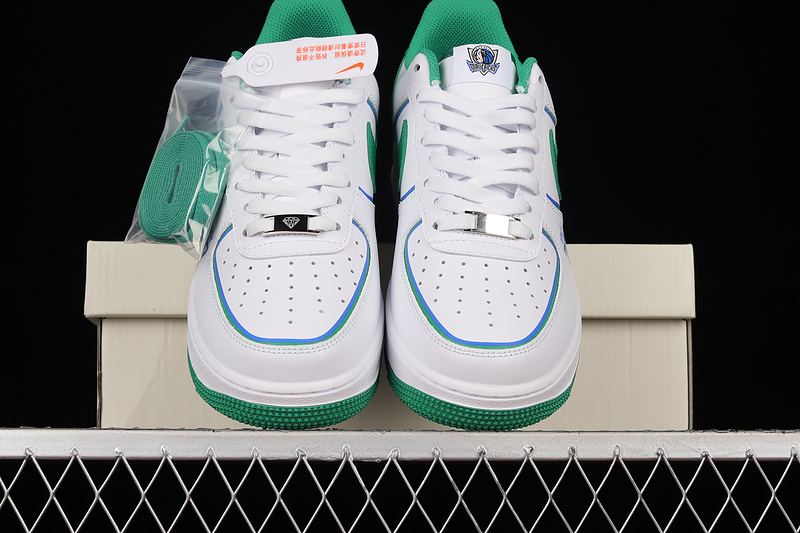 Air Force 1 Low 07 Dallas White/White/Green 5