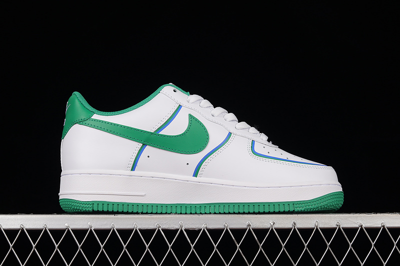 Air Force 1 Low 07 Dallas White/White/Green 19