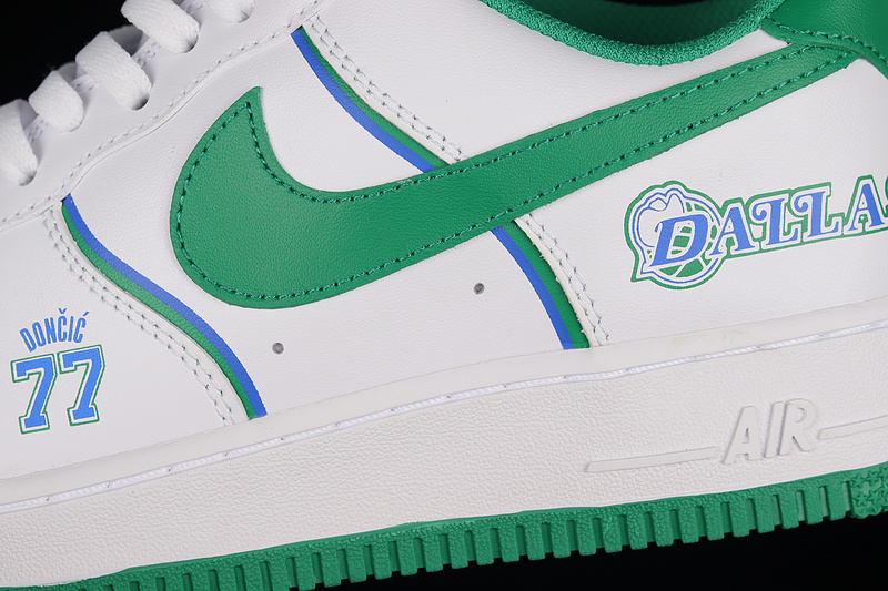 Air Force 1 Low 07 Dallas White/White/Green 27