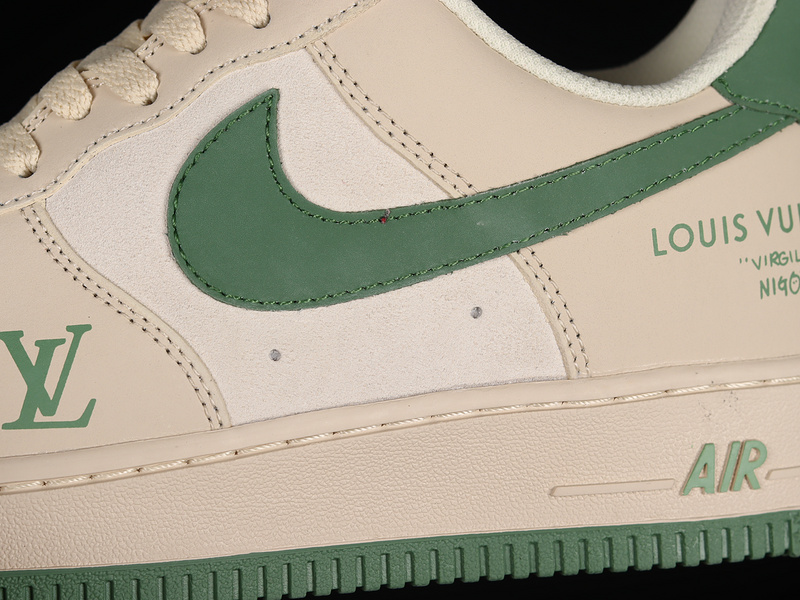 L*V X Air Force 1 Low 07 Beige/Beige/Green 17