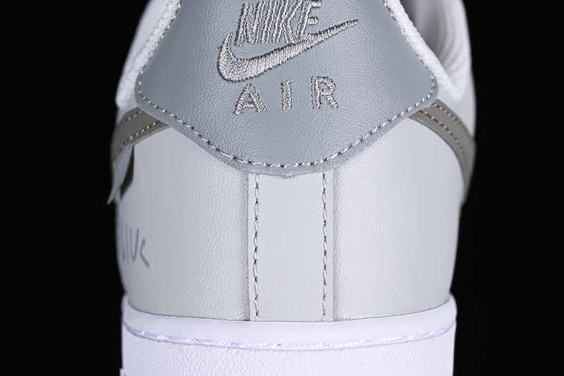 Nike Air Force 1 '07 Low White/Grey/Silver 11