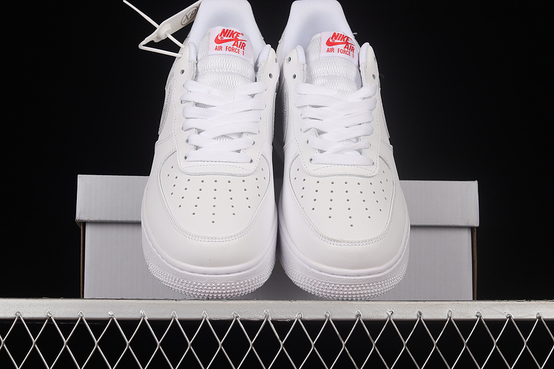 Air Force 1 Low Topography Pack White/University Red/White 9