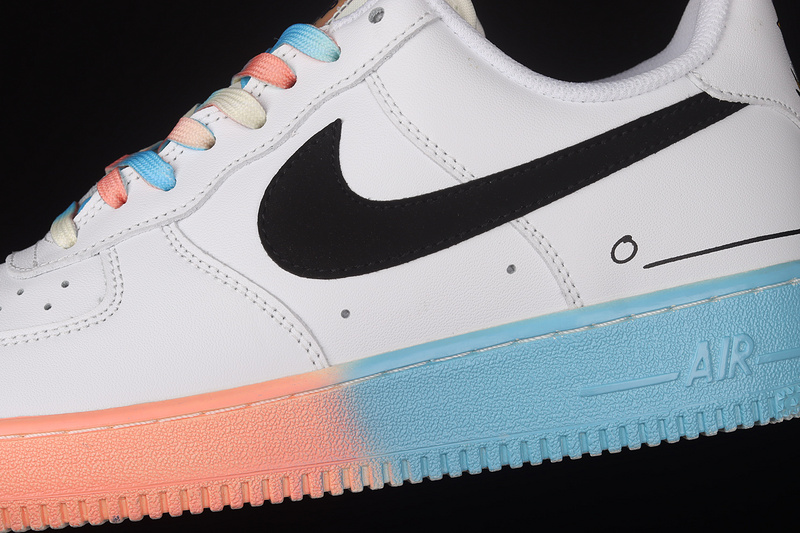 Air Force 1 Low 07 White/Black/Pink-Blue 27