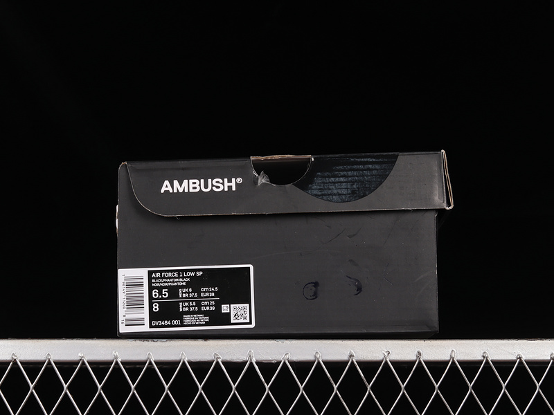 Ambush X Air Force 1 Low Black/Black/White 5