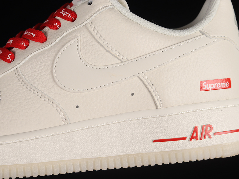 Air Force 1 Low Beige/Red 11