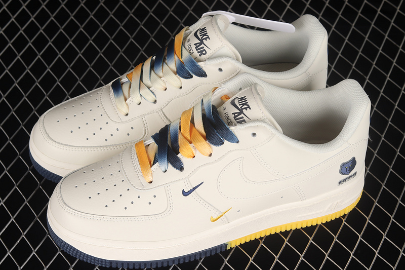 Air Force 1 Low Su19 Grizzlies Sail/Yellow/Navy 3