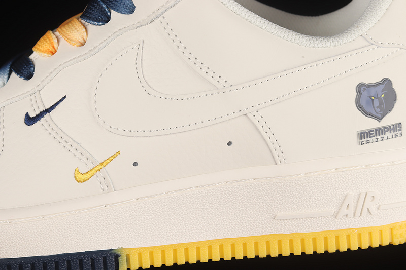 Air Force 1 Low Su19 Grizzlies Sail/Yellow/Navy 19