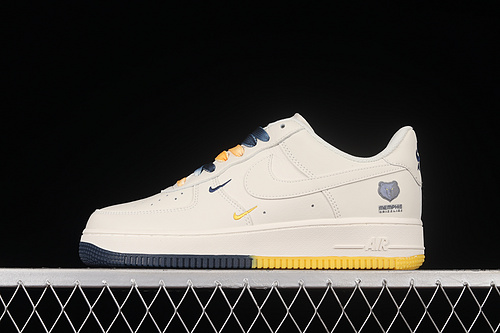 Air Force 1 Low Su19 Grizzlies Sail/Yellow/Navy 23