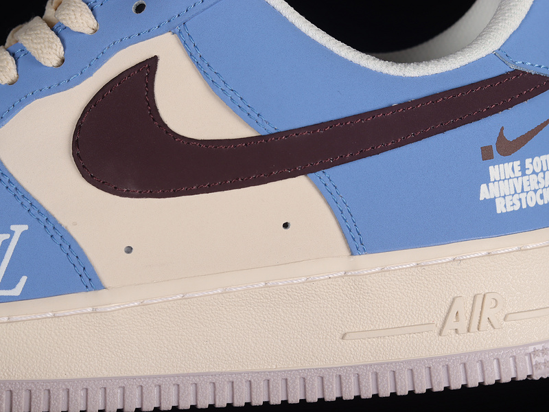 Air Force 1 Low 07 X L*V Beige/Blue/Black 7