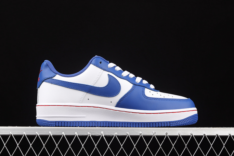 Air Force 1 Low Brooklyn Nets White/Royal Blue/Red 13