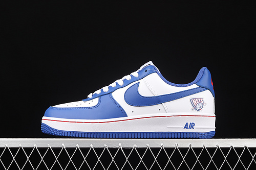 Air Force 1 Low Brooklyn Nets White/Royal Blue/Red 19