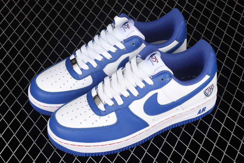 Air Force 1 Low Brooklyn Nets White/Royal Blue/Red 27