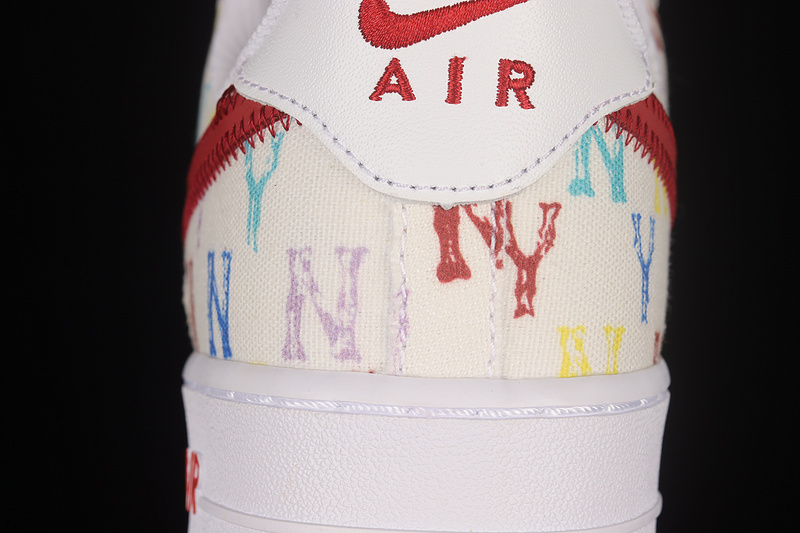 Nike Air Force 1 '07 Low Mlb White/Red/Multi-Color 9