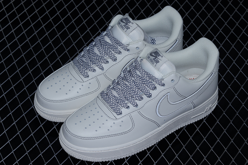 Air Force 1 Low 07 White/White/Light Grey 21