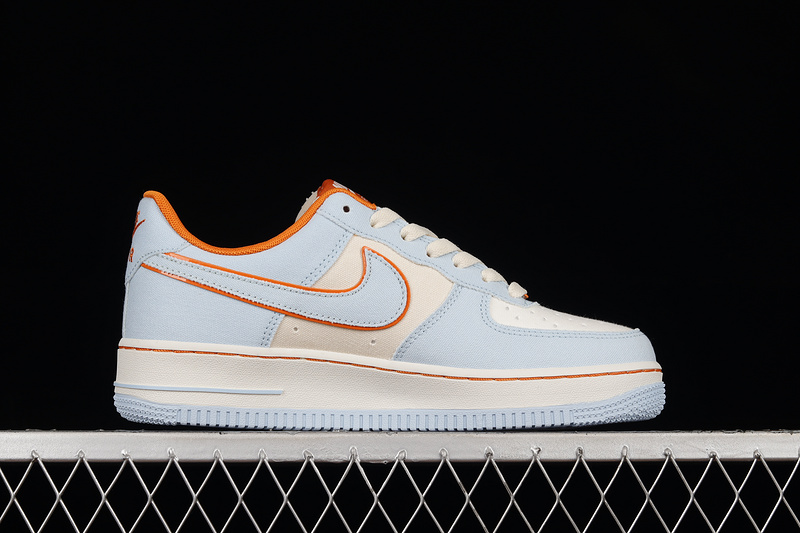 Air Force 1 Low Blue/Orange/White 17