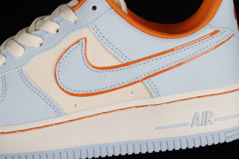 Air Force 1 Low Blue/Orange/White 23