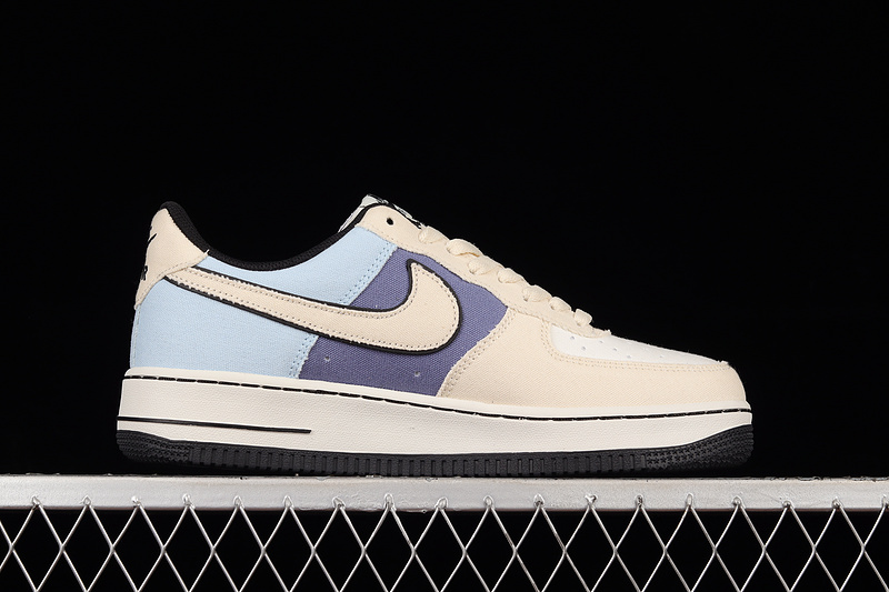 Air Force 1 Low 07 Beige/Sky Blue/Black 7