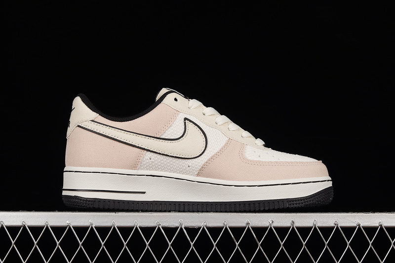 Air Force 1 Low 07 Beige/Black/Light Pink 5