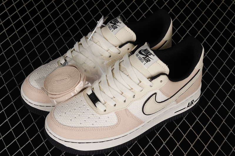 Air Force 1 Low 07 Beige/Black/Light Pink 11