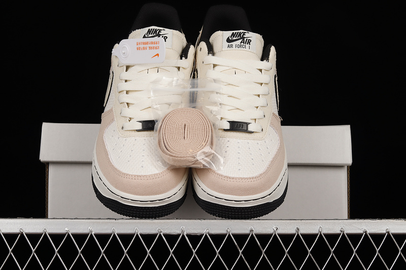 Air Force 1 Low 07 Beige/Black/Light Pink 19