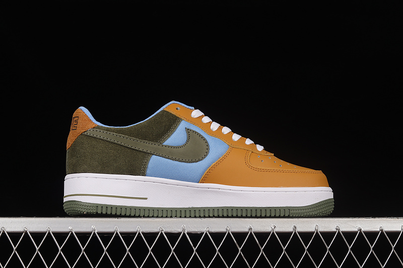 Air Force 1 Premium 07 Mocha/Brown/Blue 21