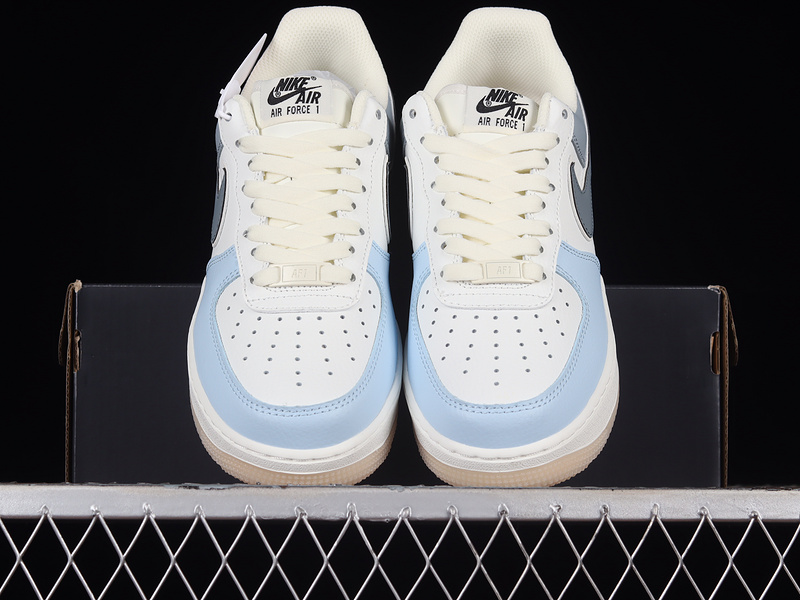 Nike Air Force 1 '07 Low White/Grey/Cambridge Blue 23