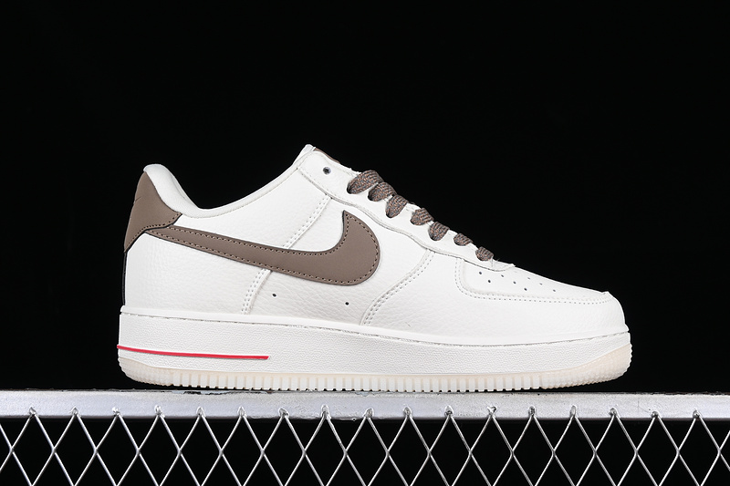 Nike Air Force 1 '07 Low White/Red/Brown 19