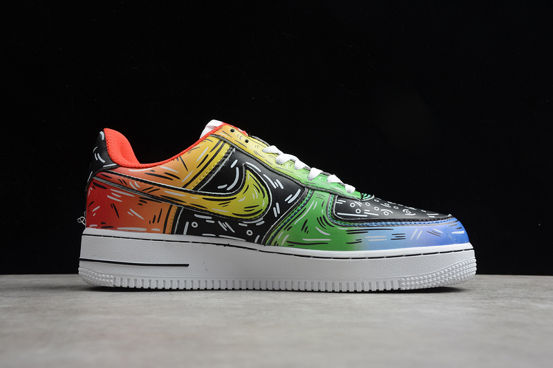 Air Force 1 Low 07 Paranoise Rainbow Multi-Color 11