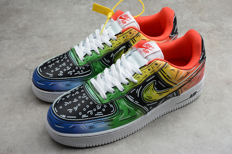 Air Force 1 Low 07 Paranoise Rainbow Multi-Color 15