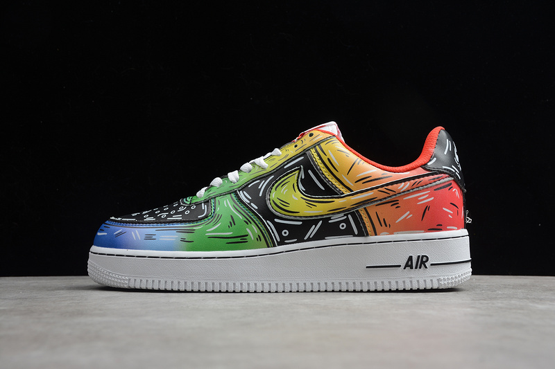 Air Force 1 Low 07 Paranoise Rainbow Multi-Color 17