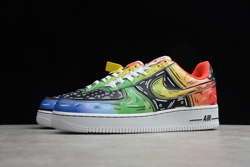 Air Force 1 Low 07 Paranoise Rainbow Multi-Color 23