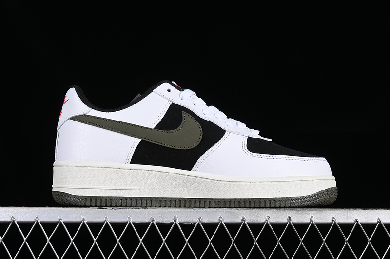 Air Force 1 Low White/Black/Green 5