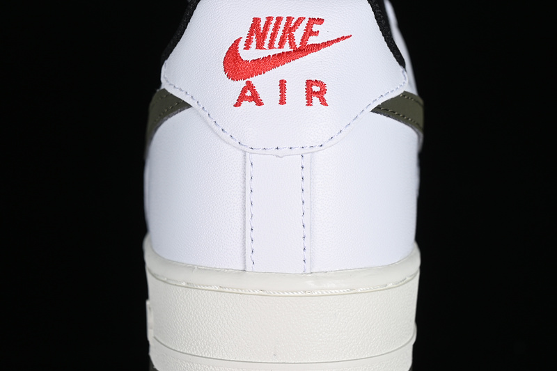 Air Force 1 Low White/Black/Green 17