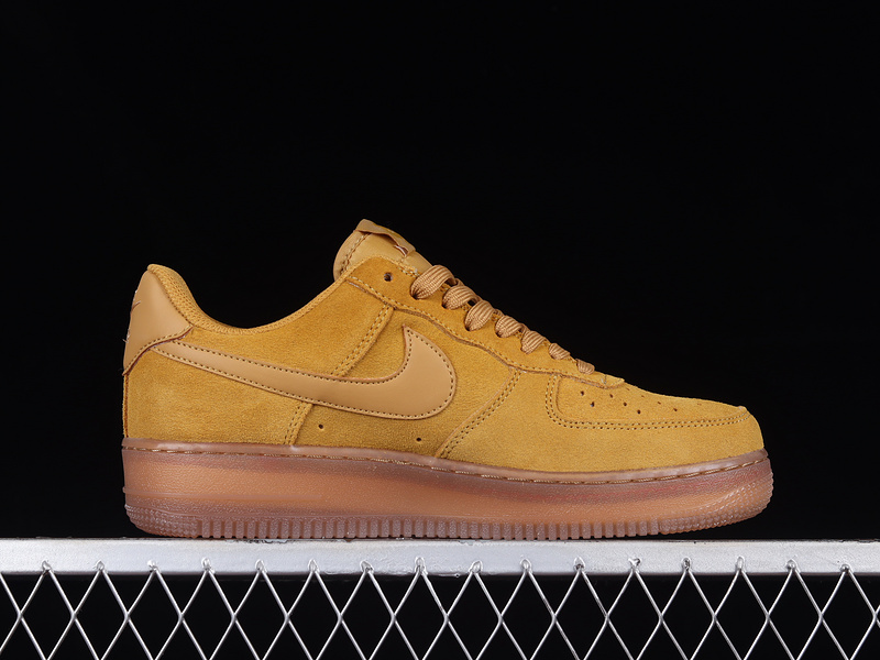 Air Force 1 Low Lv8 3 Gs Wheat/Wheat/Gum Light Brown 9