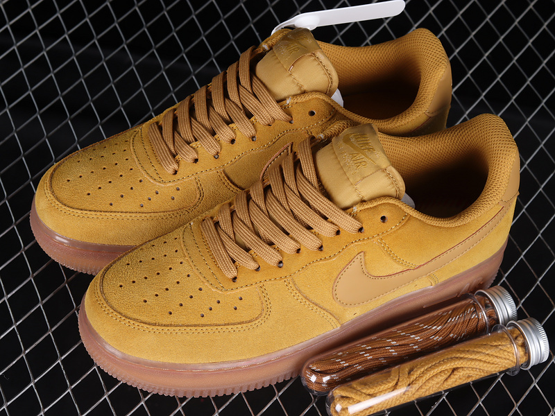 Air Force 1 Low Lv8 3 Gs Wheat/Wheat/Gum Light Brown 13