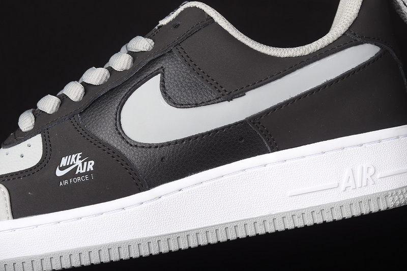 Air Force 1 Premium Shadow Grey Black/Grey/White 25