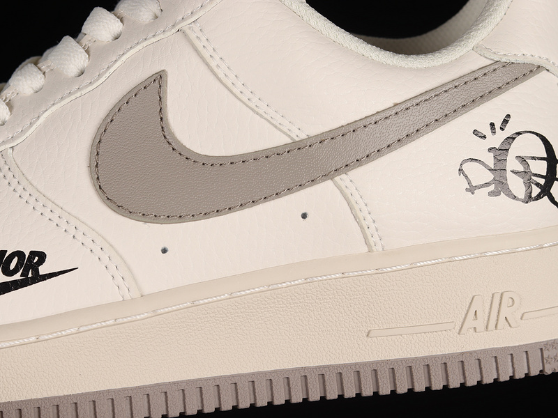 Di*Or X Air Force 1 Low 07 Beige/Light Grey/Beige 19