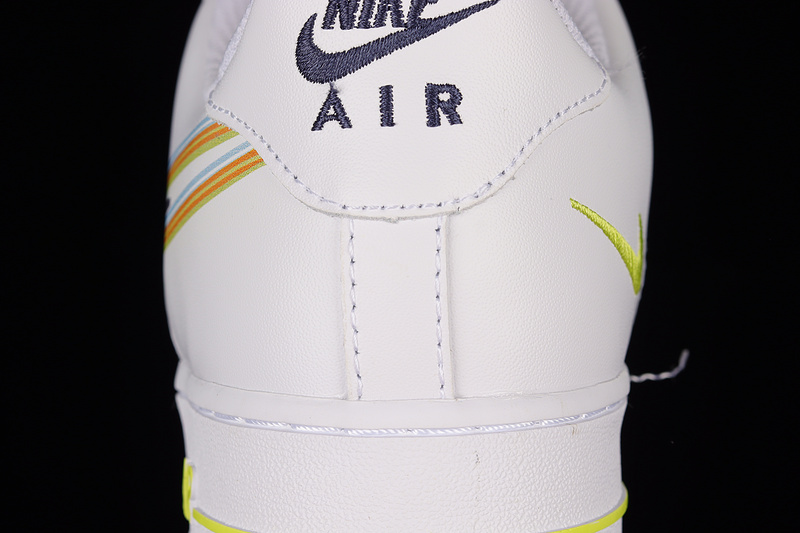 Nike Air Force 1 '07 Low White/Fluoresent Green/Orange 21