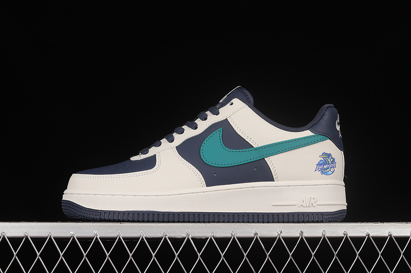 Nike Air Force 1 '07 Low Dark Blue/White/Dark Green 5